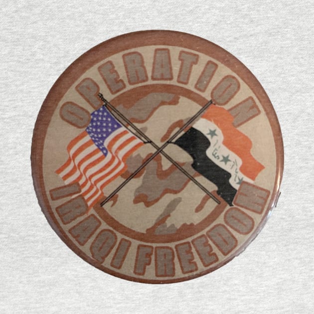 Operation Iraqi Freedom Magnet by Limb Store